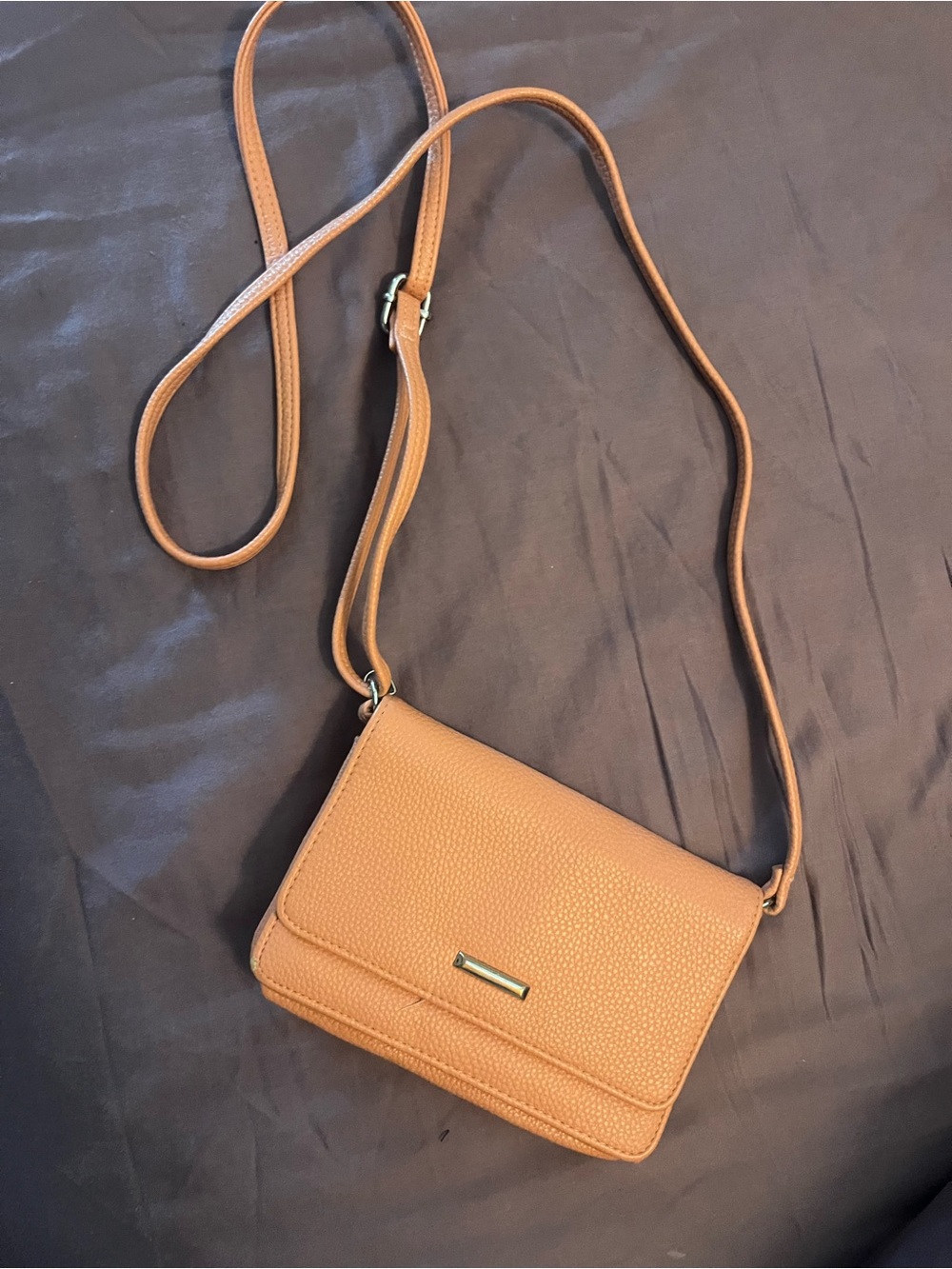 Classic Orange/Coral Crossbody Bag - Women